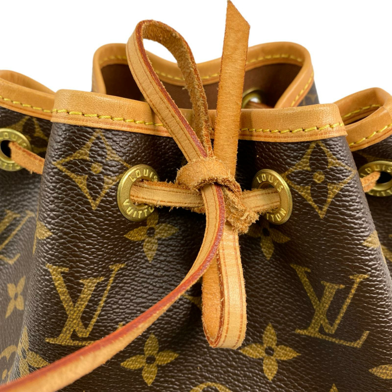 △ LOUIS VUITTON 路易·威登 Brown Coated Canvas Monogram Mini Noe Handbag 啡色塗層帆布經典花紋手挽袋 M42227-267010643-10