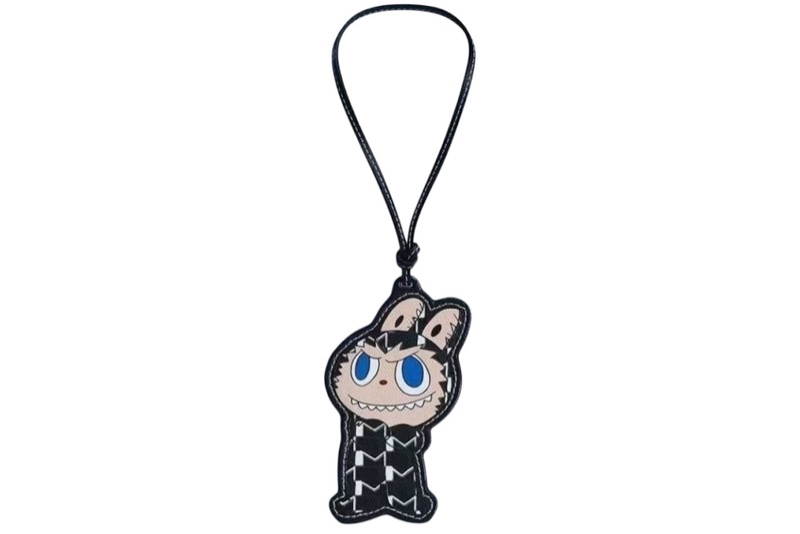 Moynat x Kasing Lung The Monsters Labubu Bag Charm Black-2