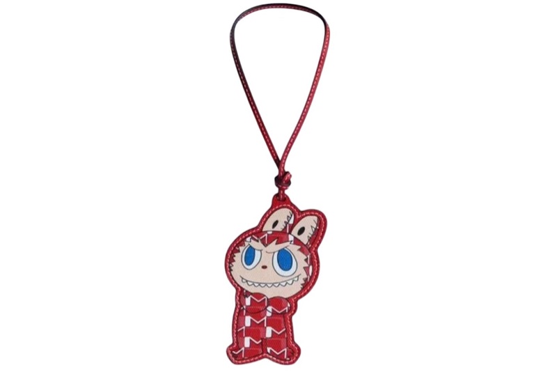 Moynat x Kasing Lung The Monsters Labubu Bag Charm Red-2