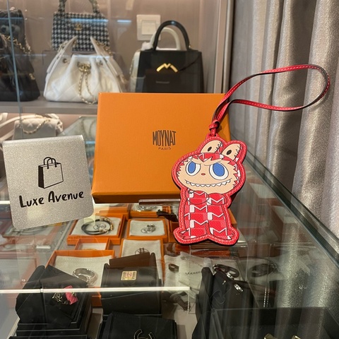 Moynat x Kasing Lung The Monsters Labubu Bag Charm Red