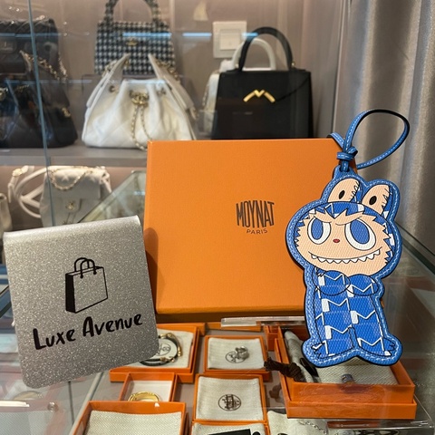 Moynat x Kasing Lung The Monsters Labubu Bag Charm Blue