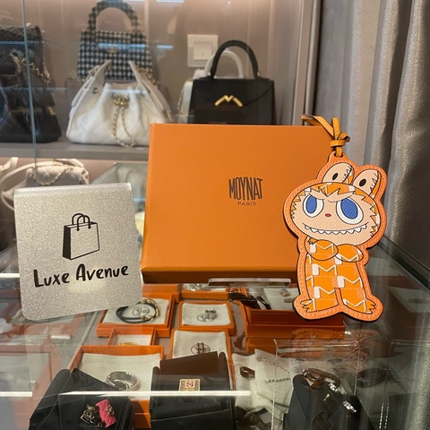 Moynat x Kasing Lung The Monsters Labubu Bag Charm Orange