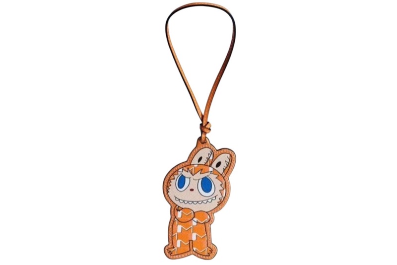 Moynat x Kasing Lung The Monsters Labubu Bag Charm Orange-2