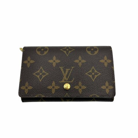 【美收精品】LOUIS VUITTON 老花短夾 C-502【隔月月中將轉賣至日本 上架期限30天】