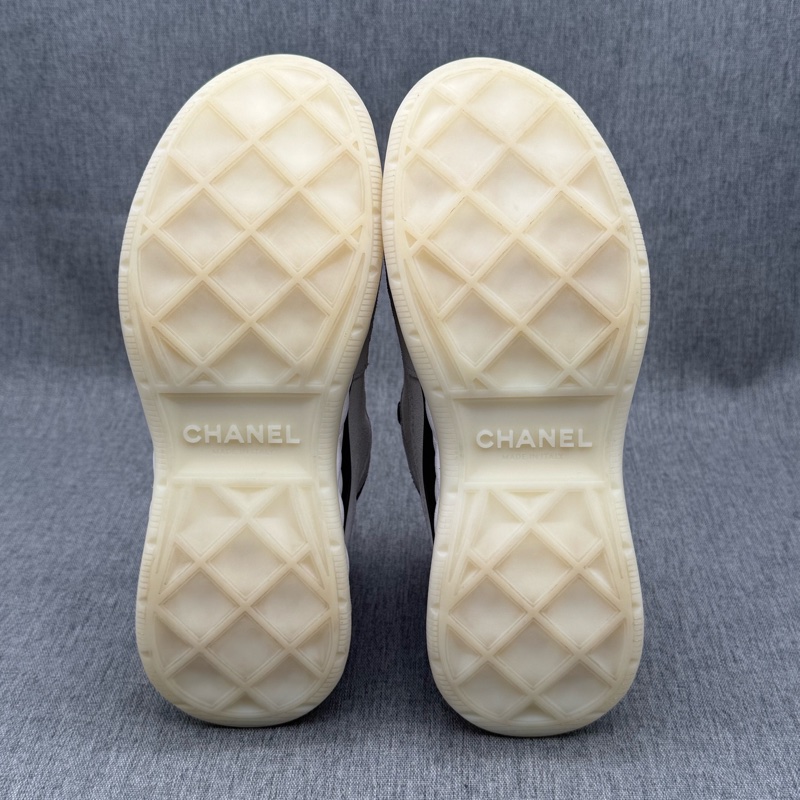 Chanel 香奈兒 23K熊貓拼色麂皮低幫運動鞋 36碼-6