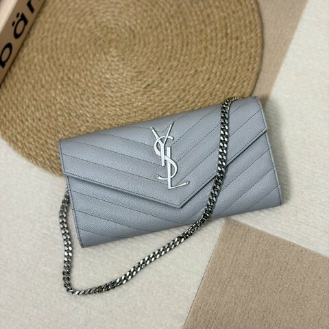 🏷YSL 聖羅蘭．Cassandre 魚子醬信封 woc