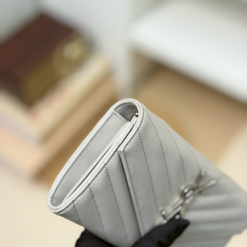🏷YSL 聖羅蘭．Cassandre 魚子醬信封 woc-8