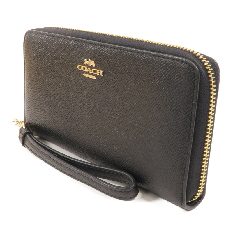 COACH 牛皮皮革Long wallet長錢包-2
