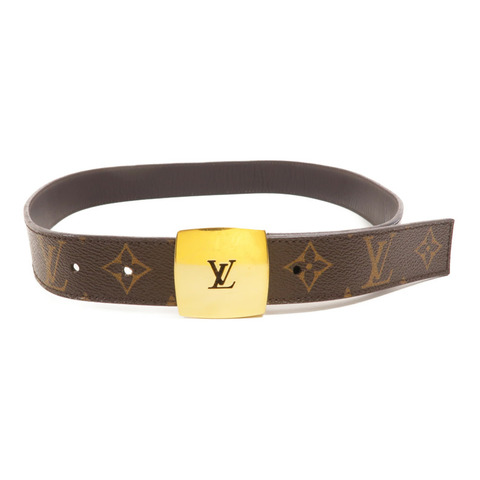 LOUIS VUITTON Monogram Belt 85cm皮帶