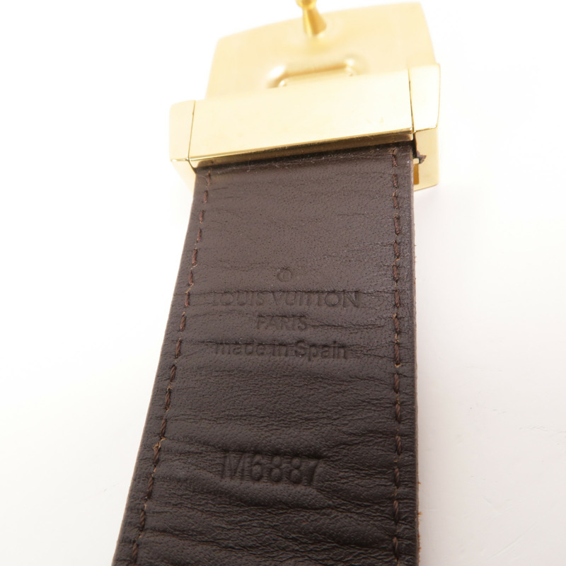 LOUIS VUITTON Monogram Belt 85cm皮帶-3