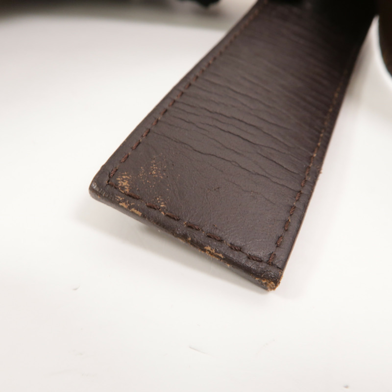 LOUIS VUITTON Monogram Belt 85cm皮帶-6