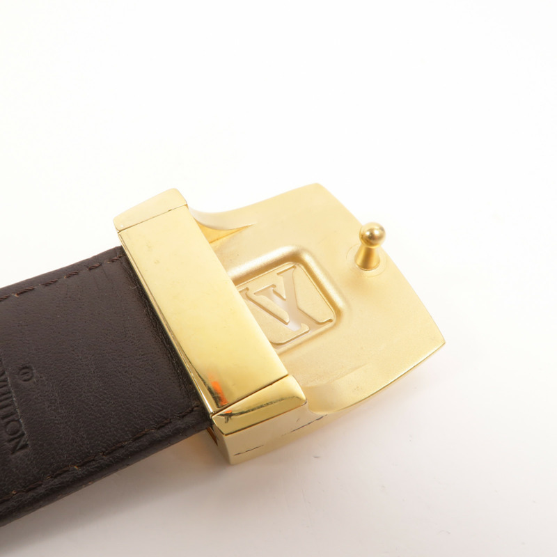 LOUIS VUITTON Monogram Belt 85cm皮帶-8