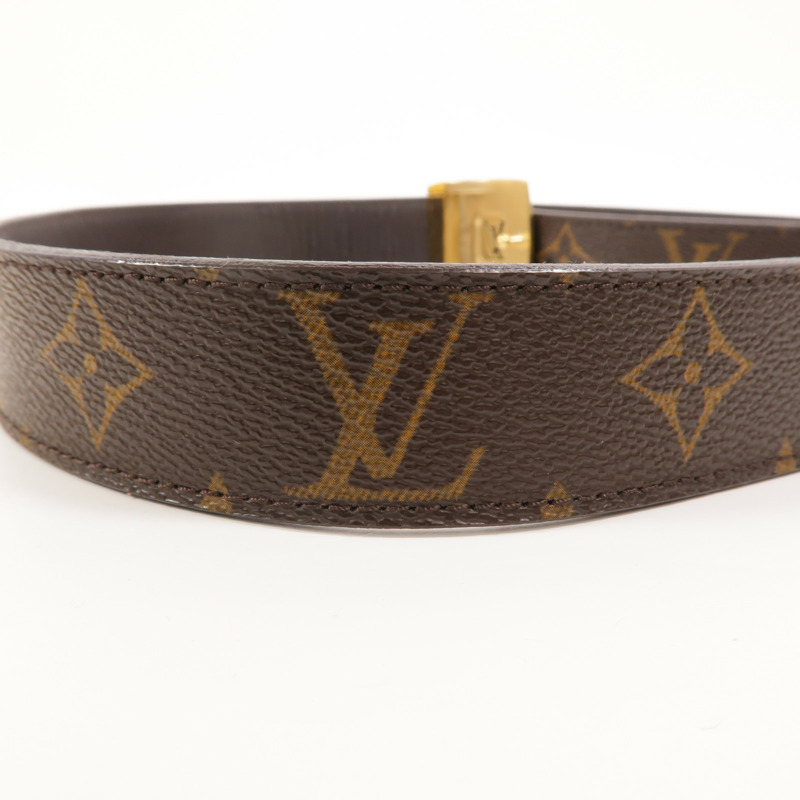 LOUIS VUITTON Monogram Belt 85cm皮帶-10