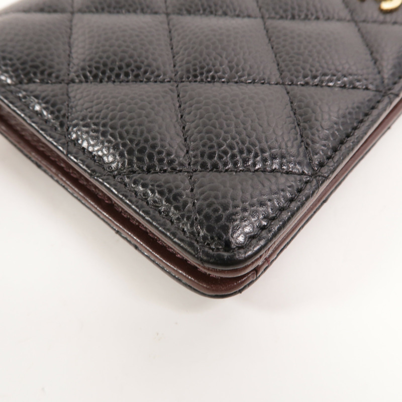 CHANEL 牛皮皮革Classic Long Flap Wallet長錢包-16