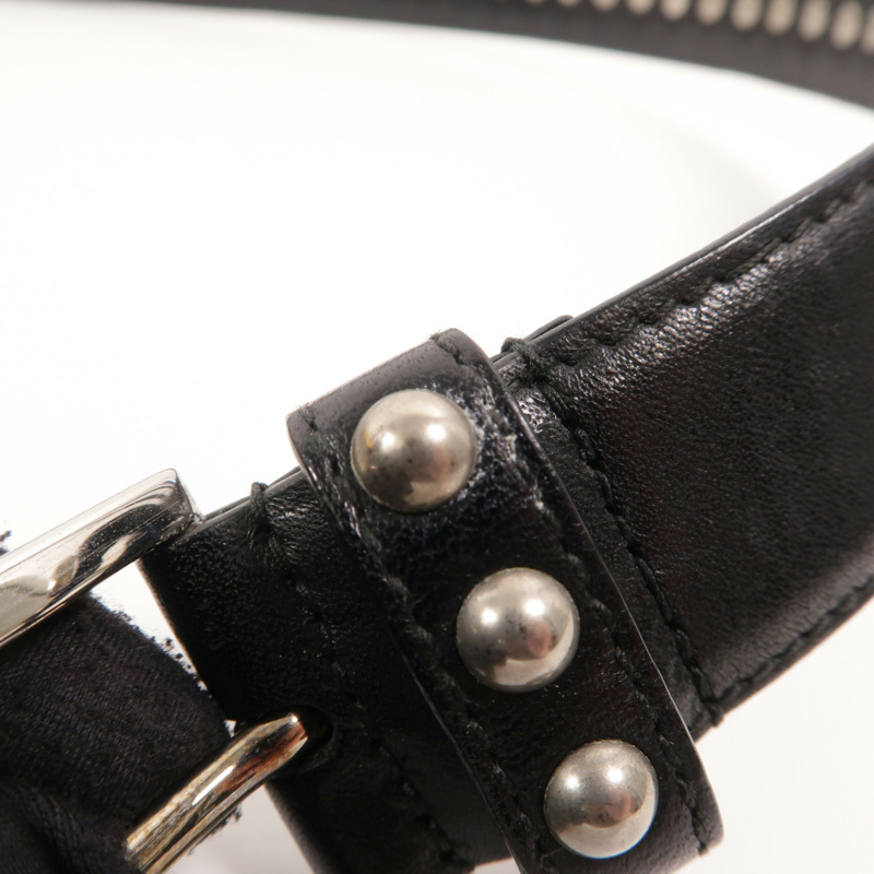 PRADA 牛皮皮革Belt 90cm皮帶-9
