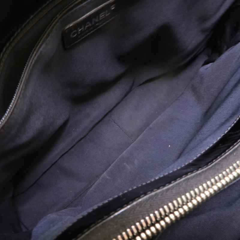CHANEL 漆皮皮革GST Grand Shopping Tote Bag鏈帶肩背袋-5