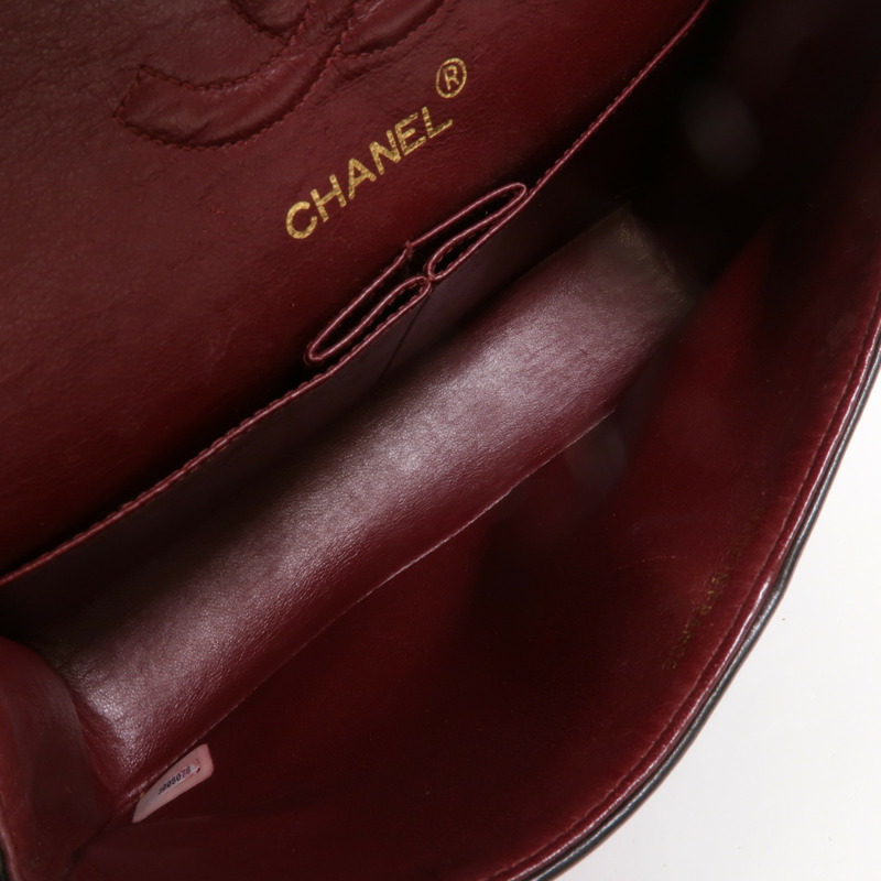 CHANEL 羊皮皮革Vintage Classic 23鏈帶肩背袋-4