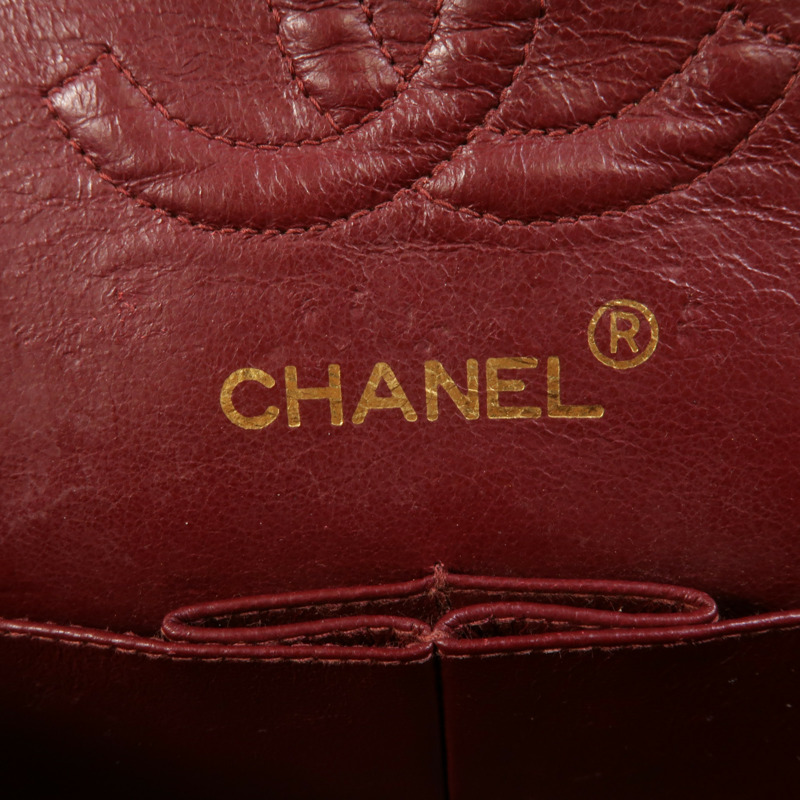 CHANEL 羊皮皮革Vintage Classic 23鏈帶肩背袋-5
