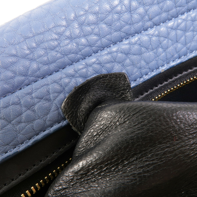 CELINE 牛皮皮革Trapeze手挽肩背兩用袋-6