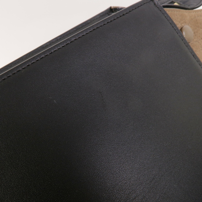 CELINE 牛皮皮革Trapeze手挽肩背兩用袋-18