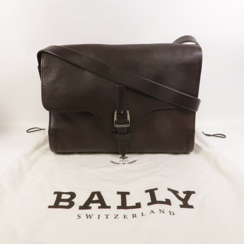 BALLY 牛皮皮革Shoulder Bag肩背袋-9