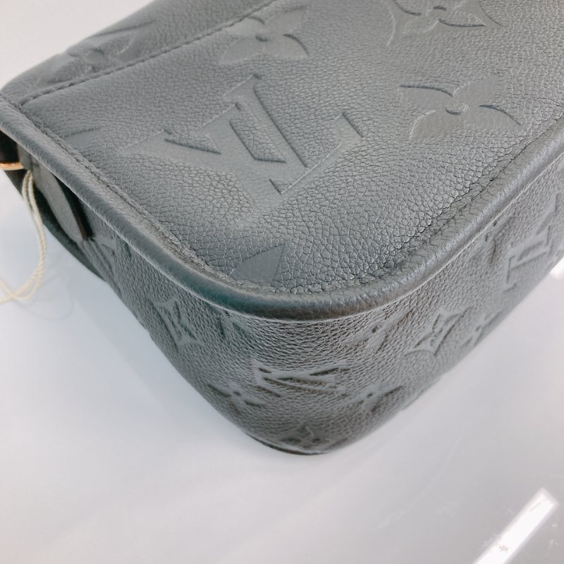 MS0726 Louis Vuitton 路易威登 戴安娜 牛皮 黑色 金扣 Diane Calfskin Black x GHW-7