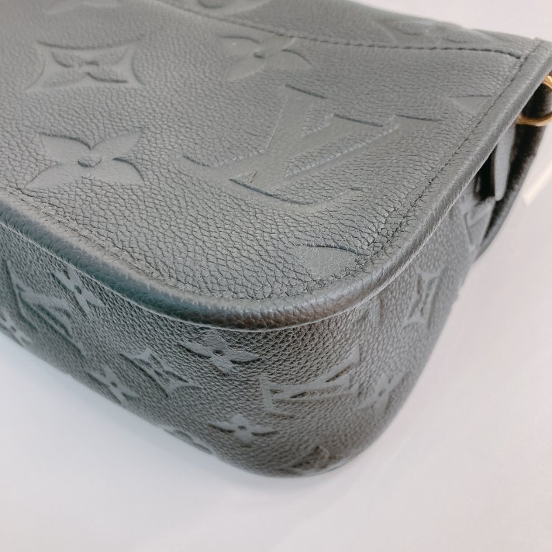 MS0726 Louis Vuitton 路易威登 戴安娜 牛皮 黑色 金扣 Diane Calfskin Black x GHW-8