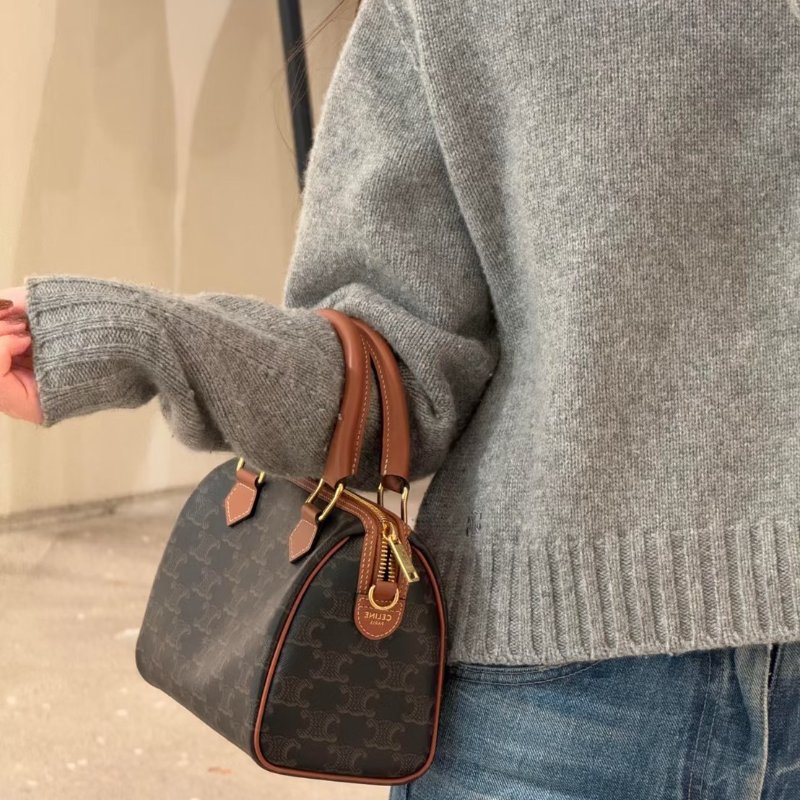 (稀有補貨🫪！）🏷️Celine 瑟琳．Boston 老花波士頓 新款D扣-25