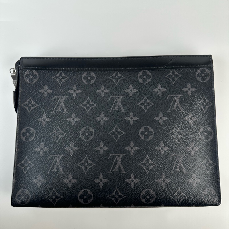 #天菜現貨 🖤 LV Monogram Eclipse 黑老花盥洗手拿包 #附購證-2