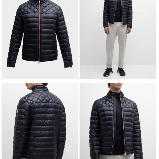 💎Han's house精品服飾💎moncler Benamou 羽絨 騎士 外套 深藍 現貨 7 原價 48100-7