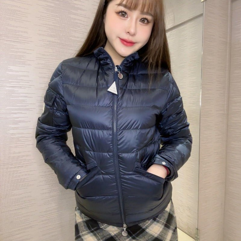 💎Han's house精品服飾💎 moncler Agay 羽絨 外套 可手水洗 深藍 現貨 S原價45000-0