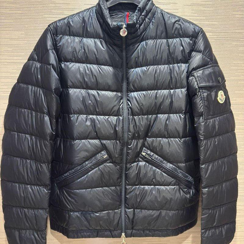 💎Han's house精品服飾💎 moncler Agay 羽絨 外套 可手水洗 深藍 現貨 S原價45000-8