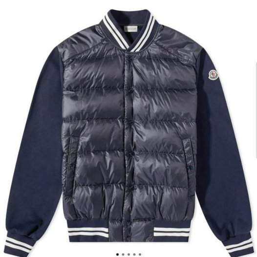 💎Han's house精品服飾💎法國頂級 moncler 羽絨 拼接 外套 現貨 M 原價46000-5