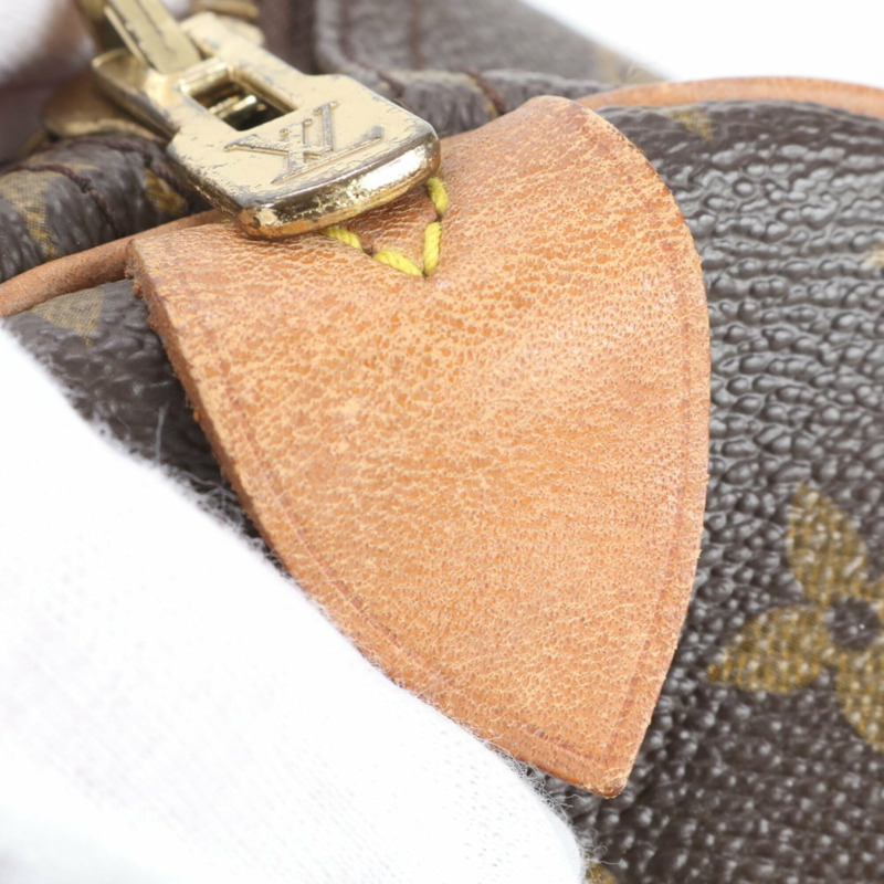 路易威登 Monogram Keepall 55 M41424 皮革波士頓手提包男士旅行包-7
