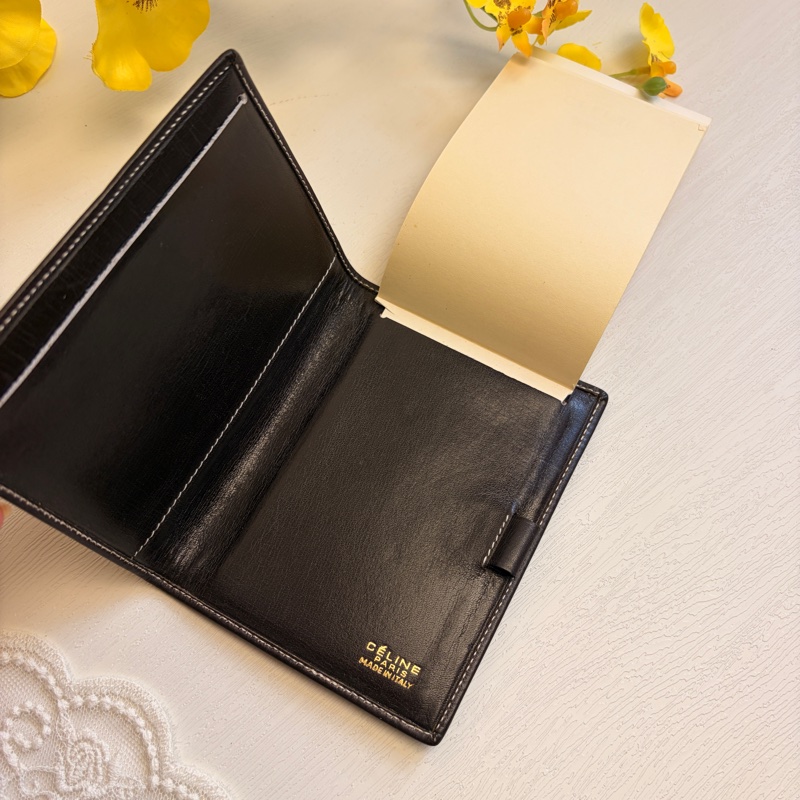 思琳 Celine 80年代馬車老花 記事簿連皮套-11