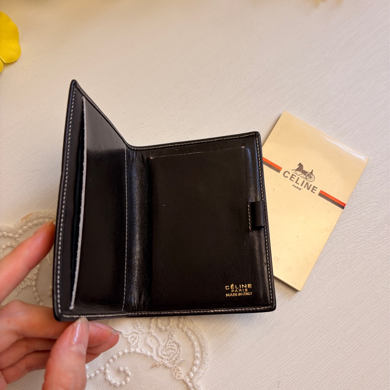 思琳 Celine 80年代馬車老花 記事簿連皮套-15