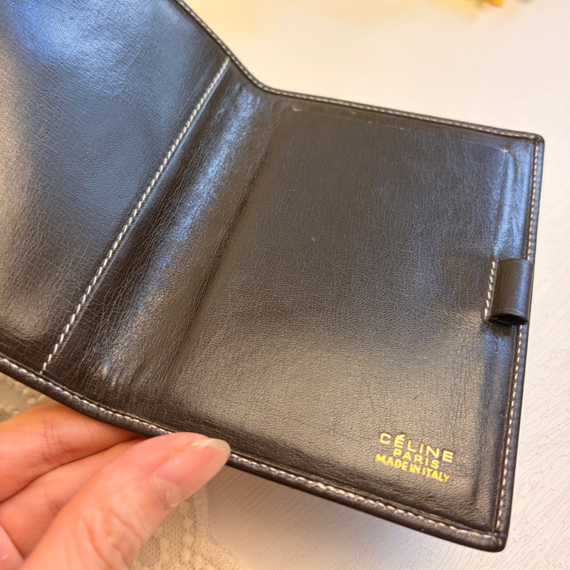 思琳 Celine 80年代馬車老花 記事簿連皮套-16