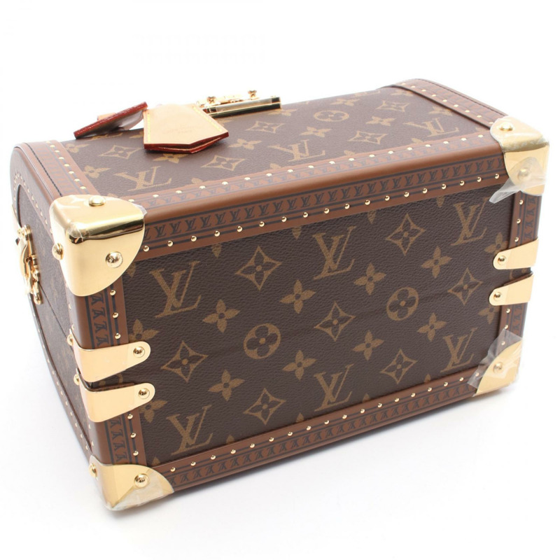 路易威登 Speedy Trunk 手提包 M10287 Monogram 帆布皮革棕色二手 LV-5