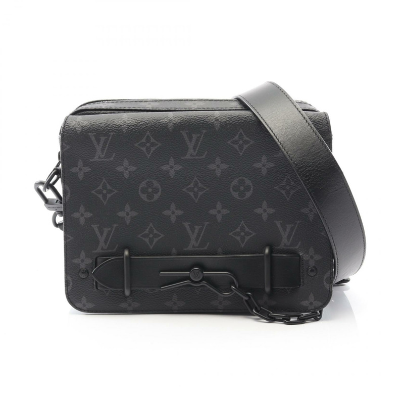 路易威登 Steamer Messenger 單肩斜背包 M45585 Monogram Eclipse-0