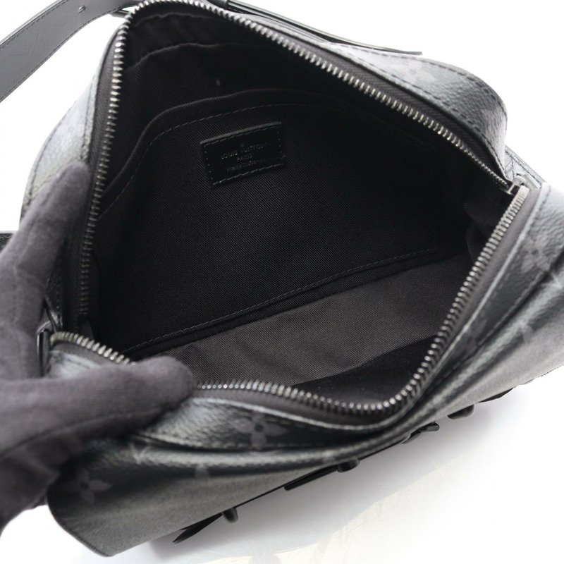 路易威登 Steamer Messenger 單肩斜背包 M45585 Monogram Eclipse-2