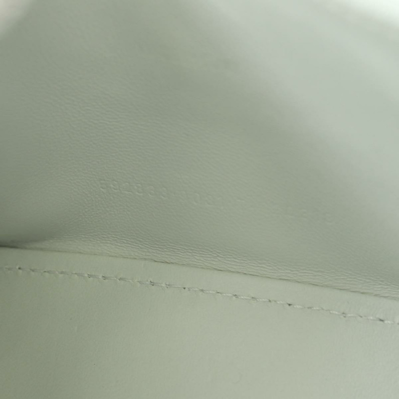 【日本直送】BALENCIAGA 沙漏形手提包 皮革 兩用 白色 銀色 592833 正品 bs34969M-10