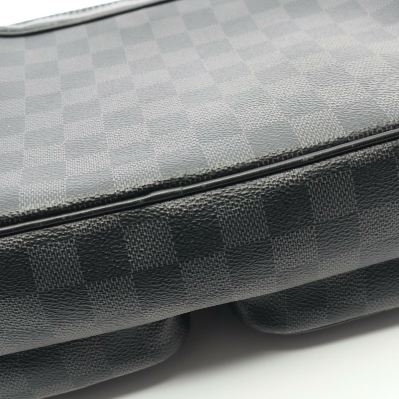 路易威登 Utility 斜背包 N40280 Damier 石墨灰 二手 LV-8