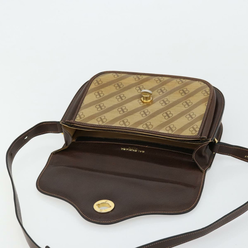【日本直送】BALENCIAGA 肩包 塗佈帆布 金 米色 正品 179093A-9