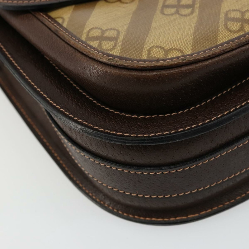 【日本直送】BALENCIAGA 肩包 塗佈帆布 金 米色 正品 179093A-13