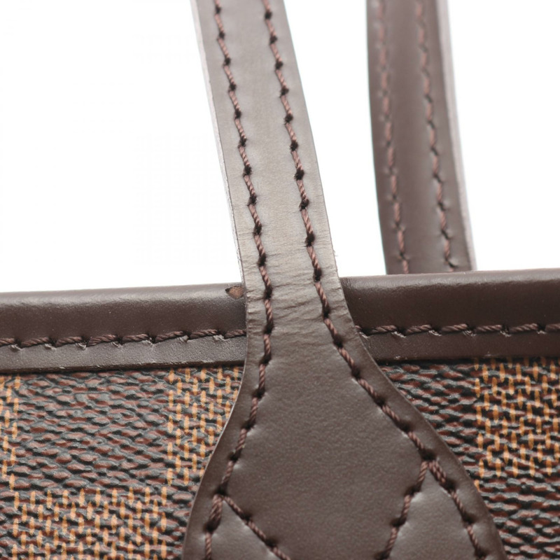 路易威登 Neverfull PM 手提包 N51109 Damier Ebene 帆布皮革二手-8