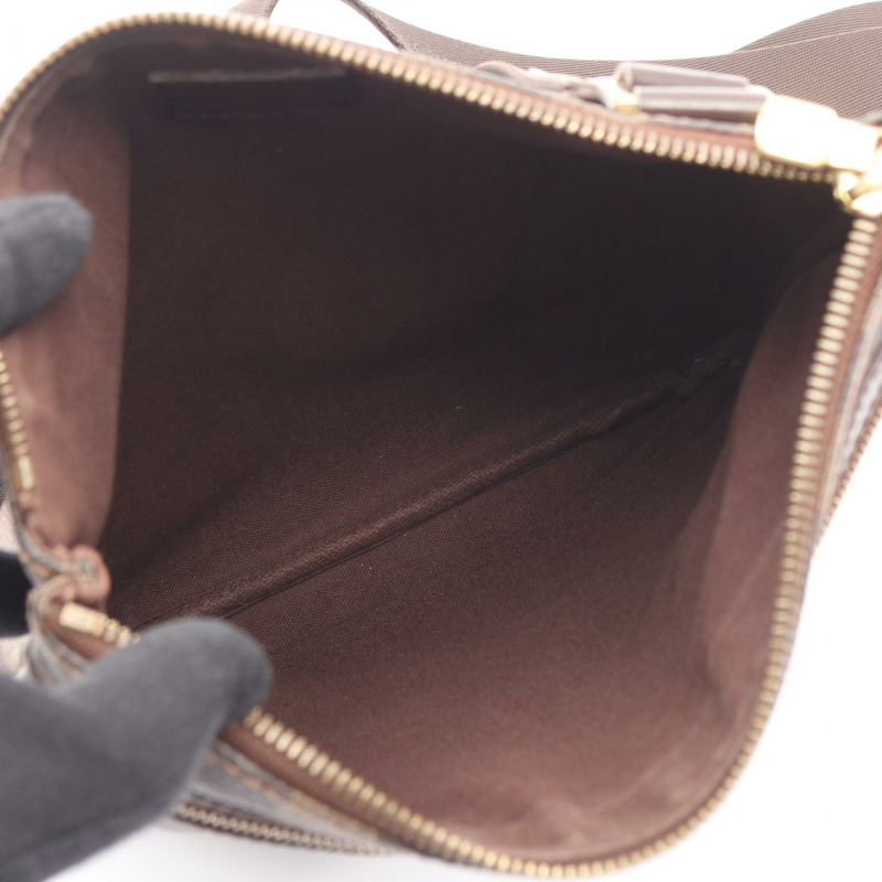 LOUIS VUITTON Pochette Bosphore 單肩包 N51111 Damier 帆布 Ebene 二手 LV-2