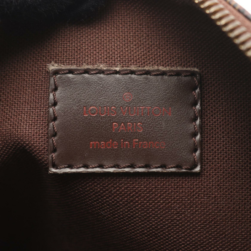 LOUIS VUITTON Pochette Bosphore 單肩包 N51111 Damier 帆布 Ebene 二手 LV-3
