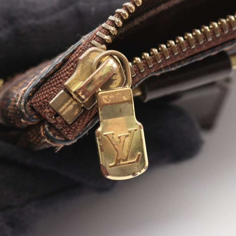 LOUIS VUITTON Pochette Bosphore 單肩包 N51111 Damier 帆布 Ebene 二手 LV-6