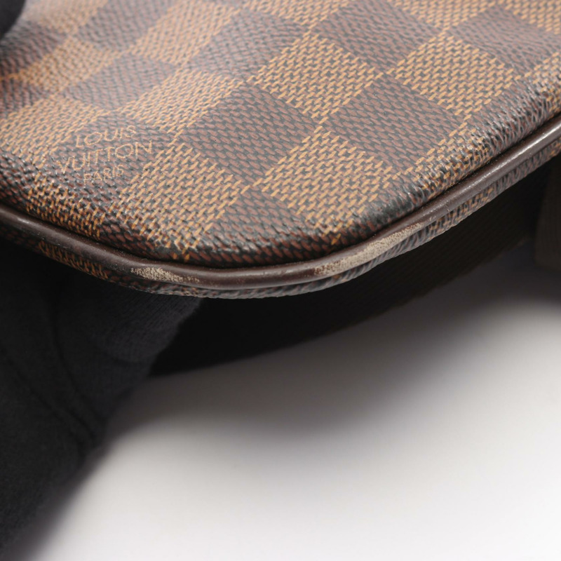 LOUIS VUITTON Pochette Bosphore 單肩包 N51111 Damier 帆布 Ebene 二手 LV-8