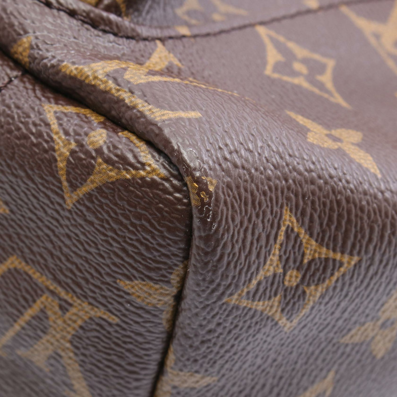 路易威登 Palm Springs 雙肩包 MM M41561 Monogram 帆布皮革 棕色 二手-7